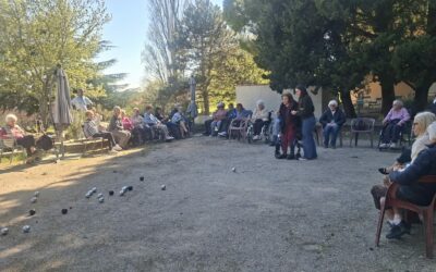 Une partie de pétanque ça fait plaisir…